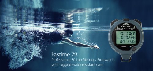 Fastime 29 - Professional 30 Lap Memory Stopwatch